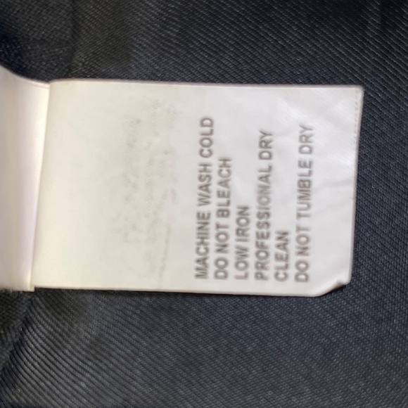 Black Skirt No brand inside lining zipper with small slip slid size 14 Pre-owned - Picture 12 of 12